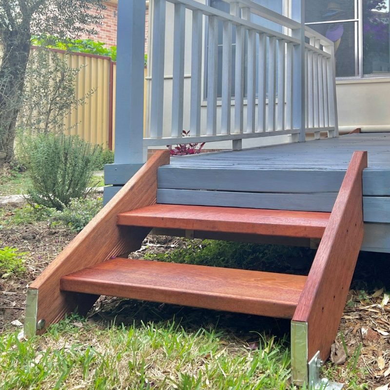 After Merbau Step Installation