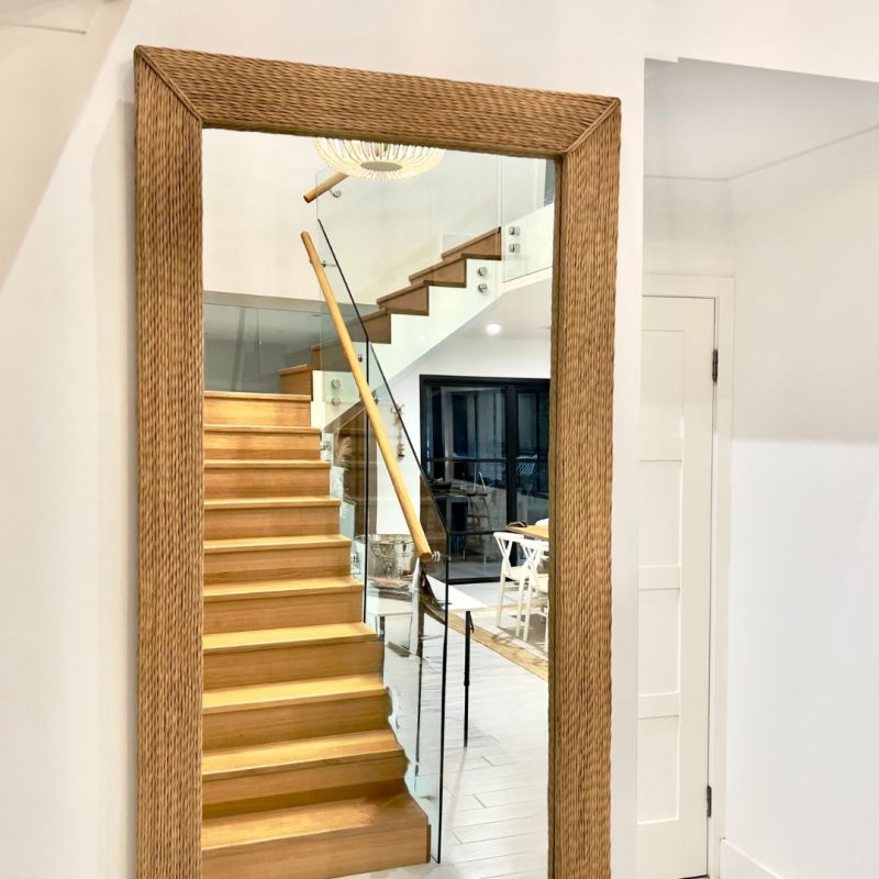 After Heavy Mirror Installation