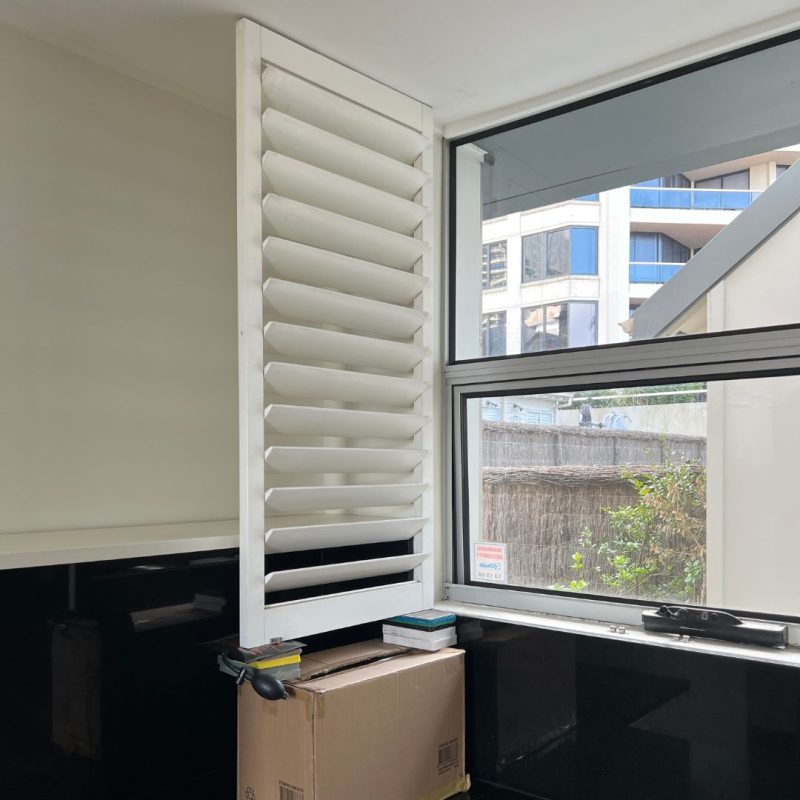 Before Plantation Shutters Repair