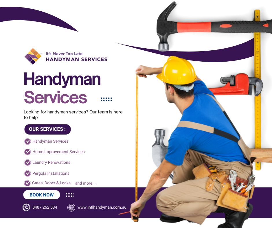 Fully insured and License Handyman Services in Dulwich Hill
